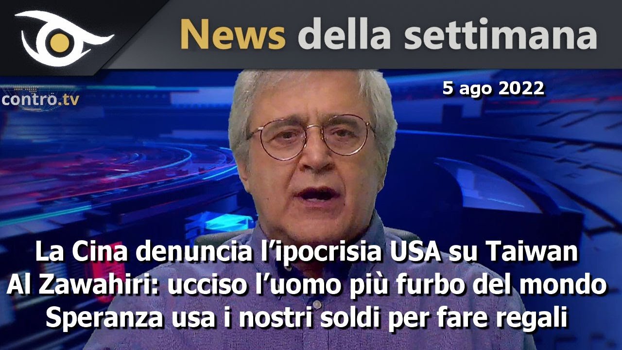 News della settimana (5 ago 2022)