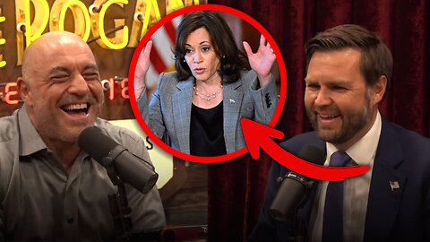 Joe Rogan & JD Vance Making Fun Of Kamala Harris