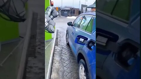 Gas station robot #trending