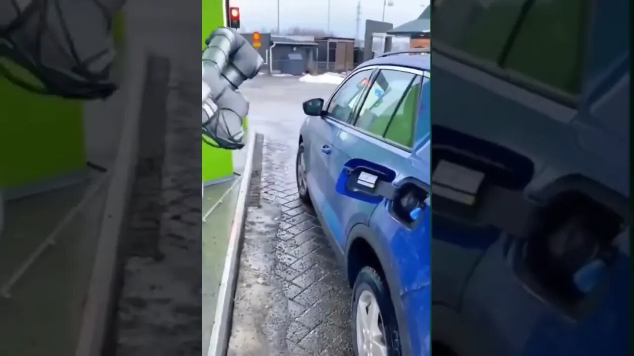 Gas station robot #trending