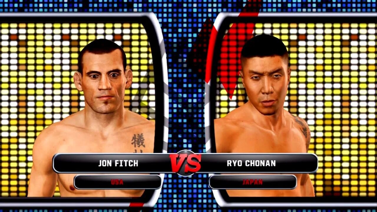 UFC Undisputed 3 Gameplay Ryo Chonan vs Jon Fitch (Pride)