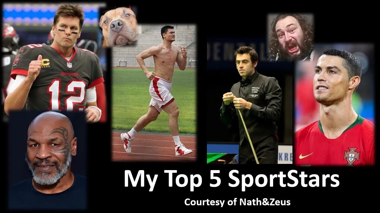 My Top 5 SportStars (Courtesy of Nath&Zeus) [With Bloopers]