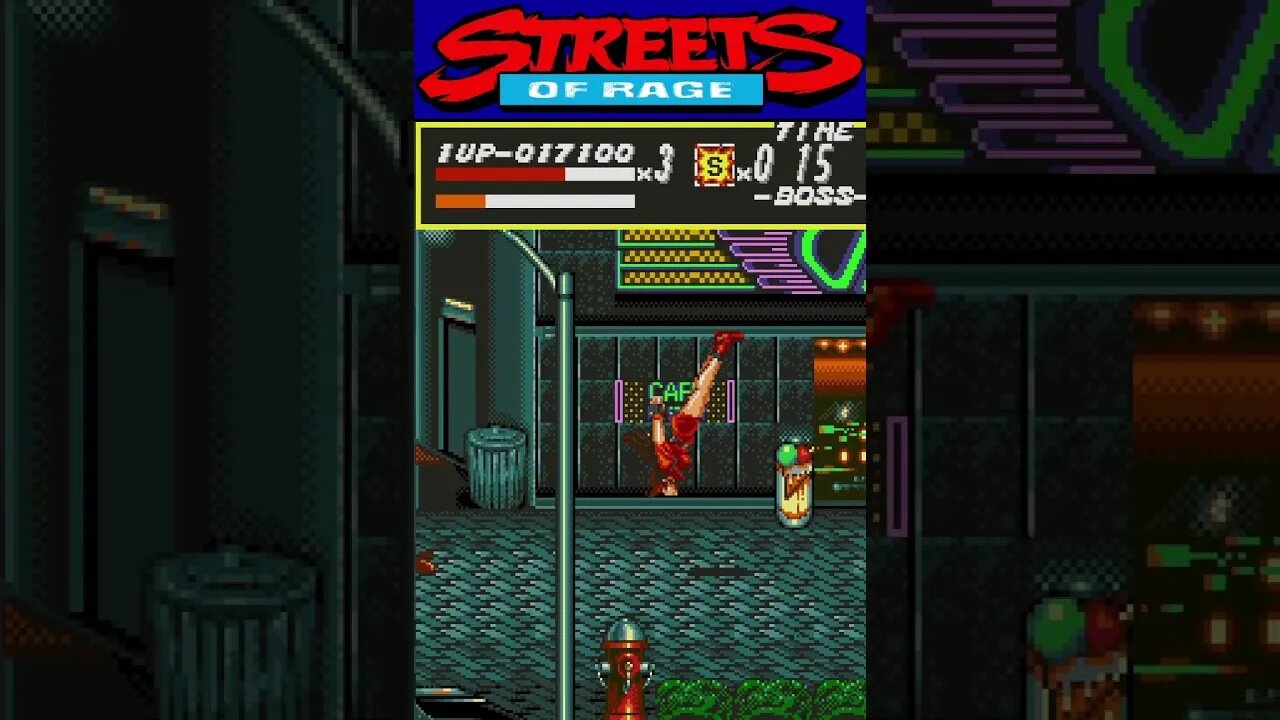 Serve up your Medicine in a Red Miniskirt! | Streets of Rage #shorts