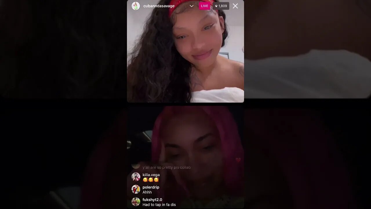 Cuban Savage And Aylek Hop On Instagram Live Together