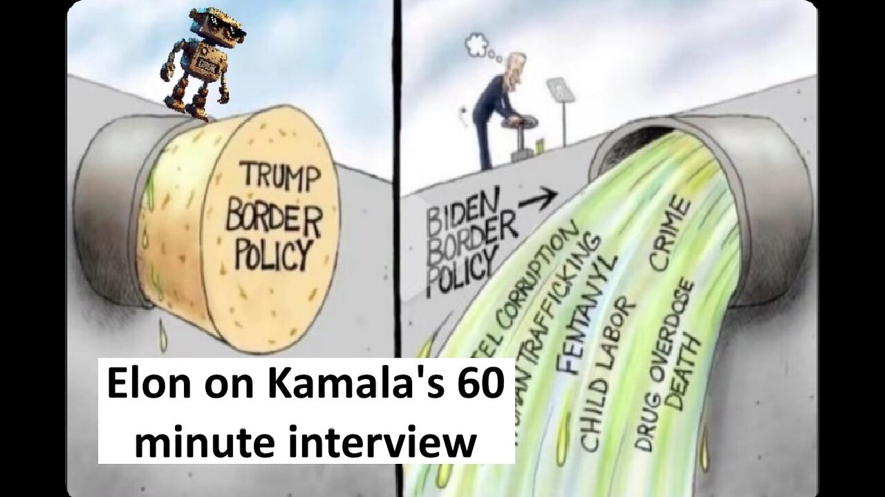 Elon on Kamala’s border failure and reversing Trump's policies