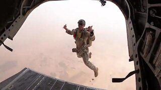 African Lion - Military Free Fall Jump