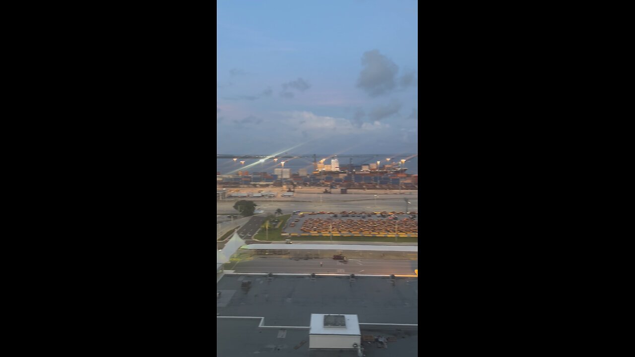 Port of Miami Early Morning