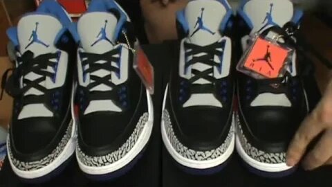 UNBOXING "AIR JORDAN 3 "SPORT BLUE" | NIKE VS. FOOTLOCKER! retail