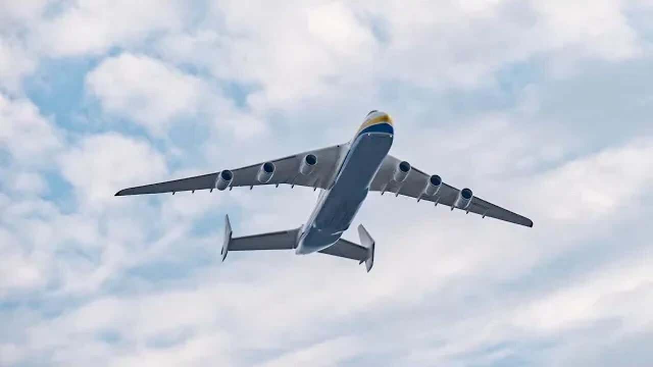 Antonov An-70 and Antonov An-225 Mryia in Kyiv before Russian invasion against Ukraine