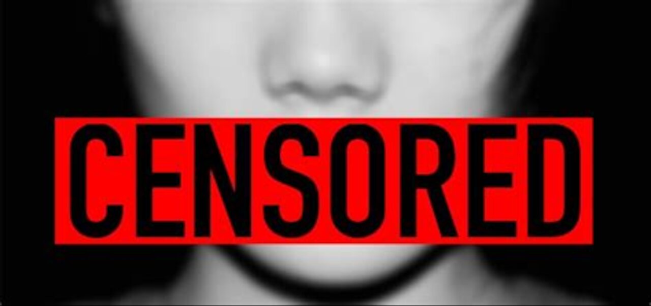 CENSORED! #FIRSTAMENDMENT