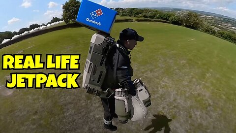 DOMINOES PIZZA DELIVERY BY JETPACK