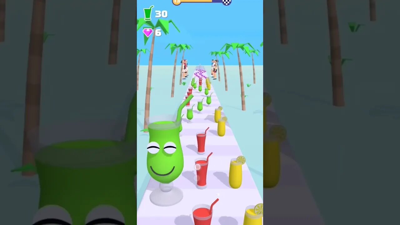 Juice run #shorts #satisfying #mobilegame @Dailyclips892