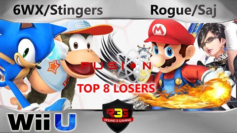 6WX & Stingers vs. RoguePenguin & Saj - Teams Top 8 Losers - Fusion