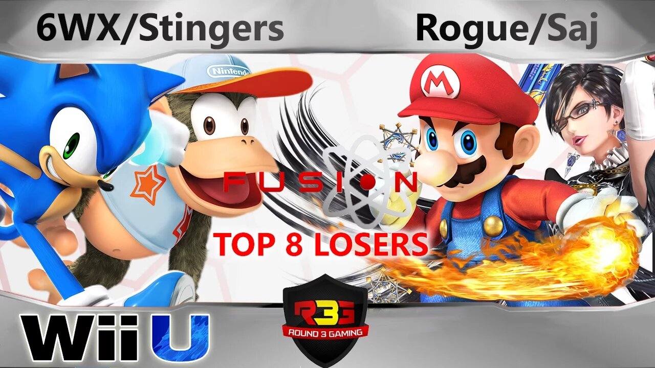 6WX & Stingers vs. RoguePenguin & Saj - Teams Top 8 Losers - Fusion