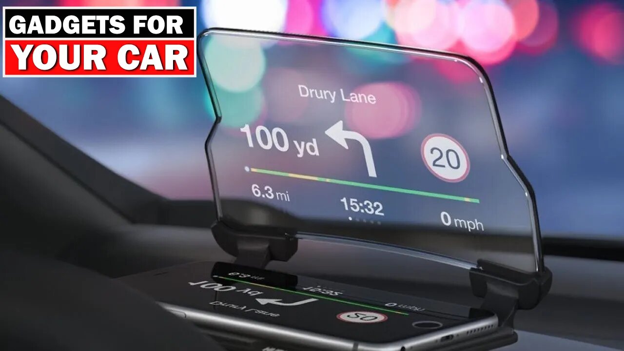 12 Awesome Gadgets for Your Car #caraccessories #car #gadgets #coolgadgets