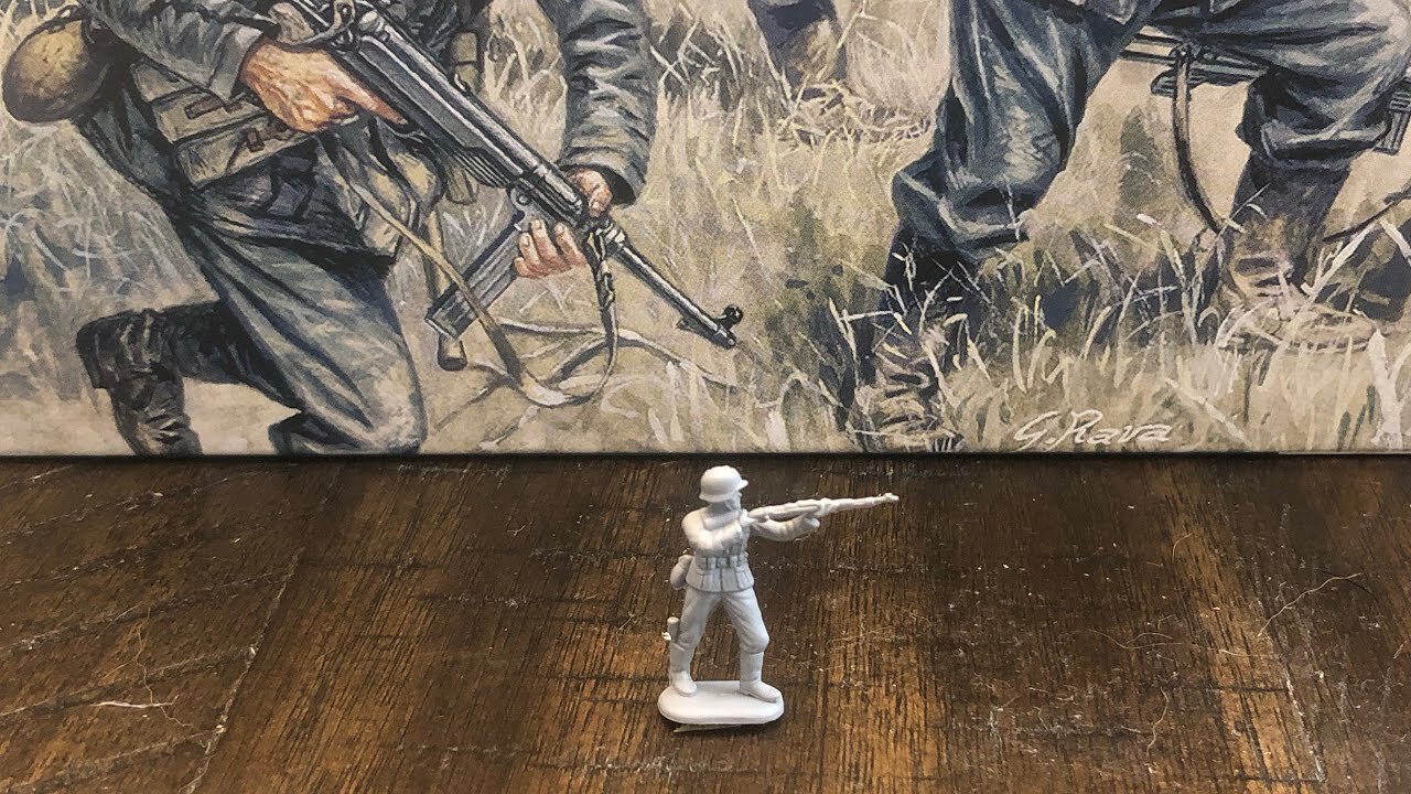 Italeri 1/72 German Infantry soldier Review Part 2 | Karabiner 98k Rifle