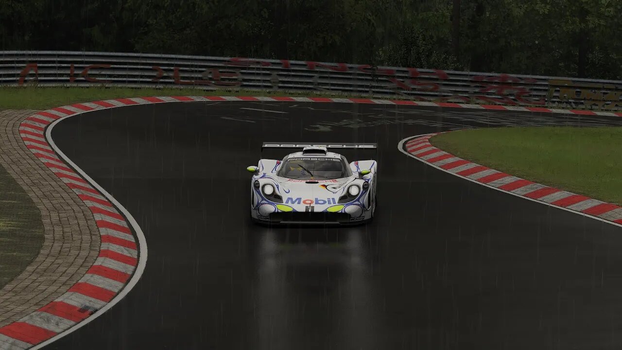 Porsche 911 GT1-88 | Nürburgring Nordschleife | Assetto Corsa | Logitech G29 Wheel/Pedals