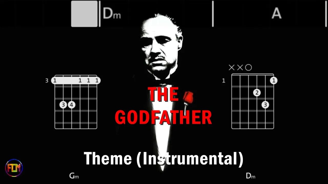 THE GODFATHER THEME FCN GUITAR CHORDS & LYRICS INSTRUMENTAL