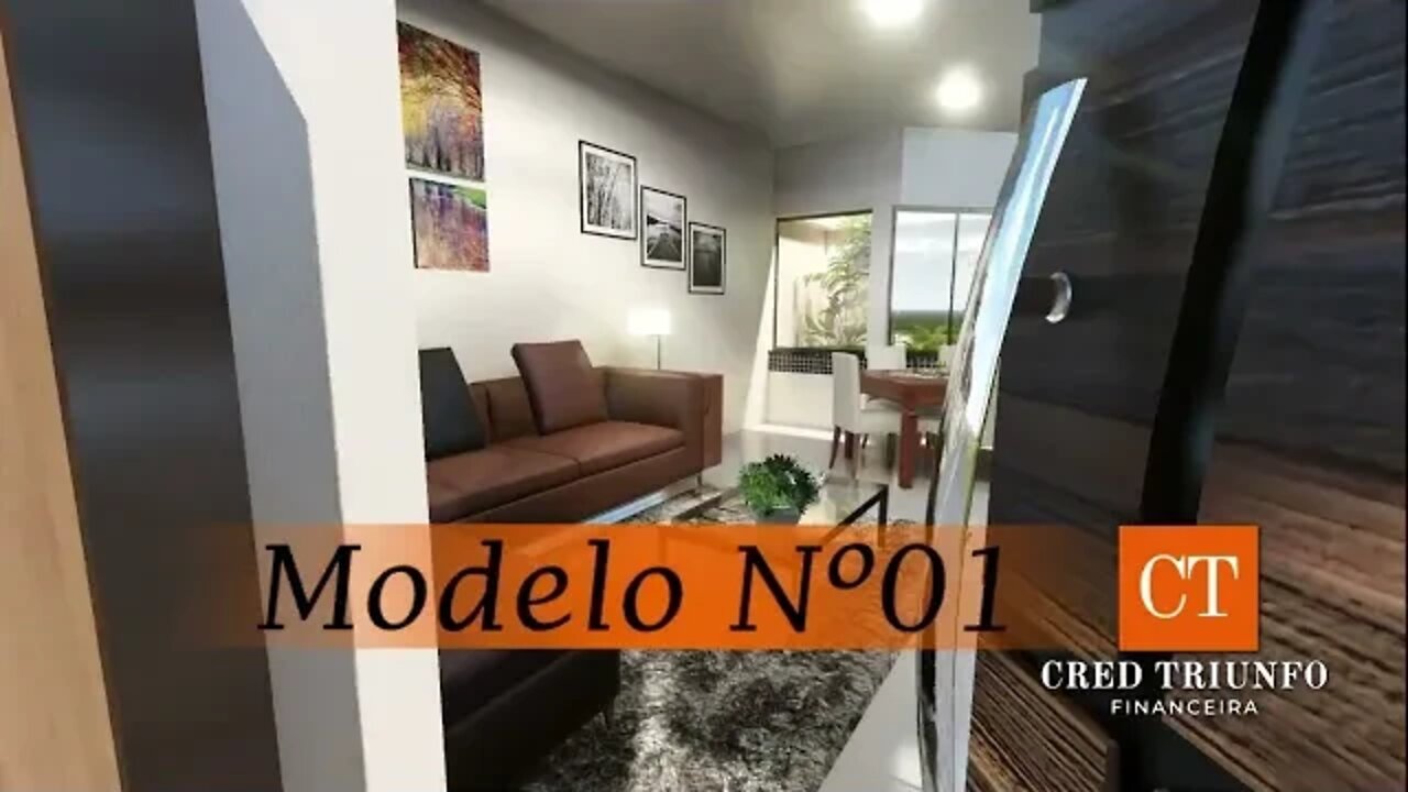 Casa modelo 01 - Cred Triunfo