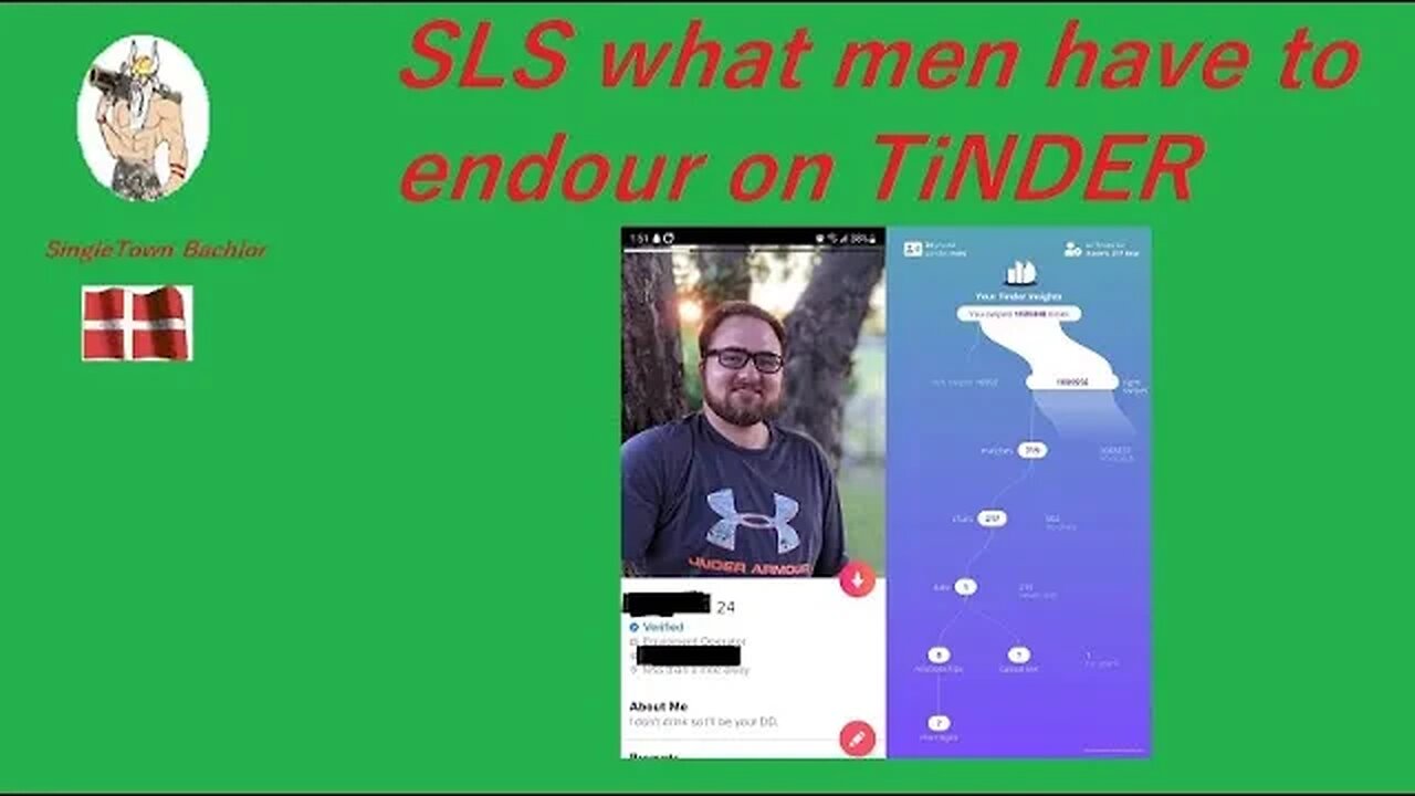 SLS what men have to endour on TiNDER