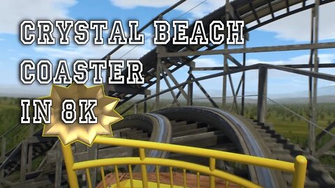 Crystal Beach Coaster [NoLimits2] [8K]