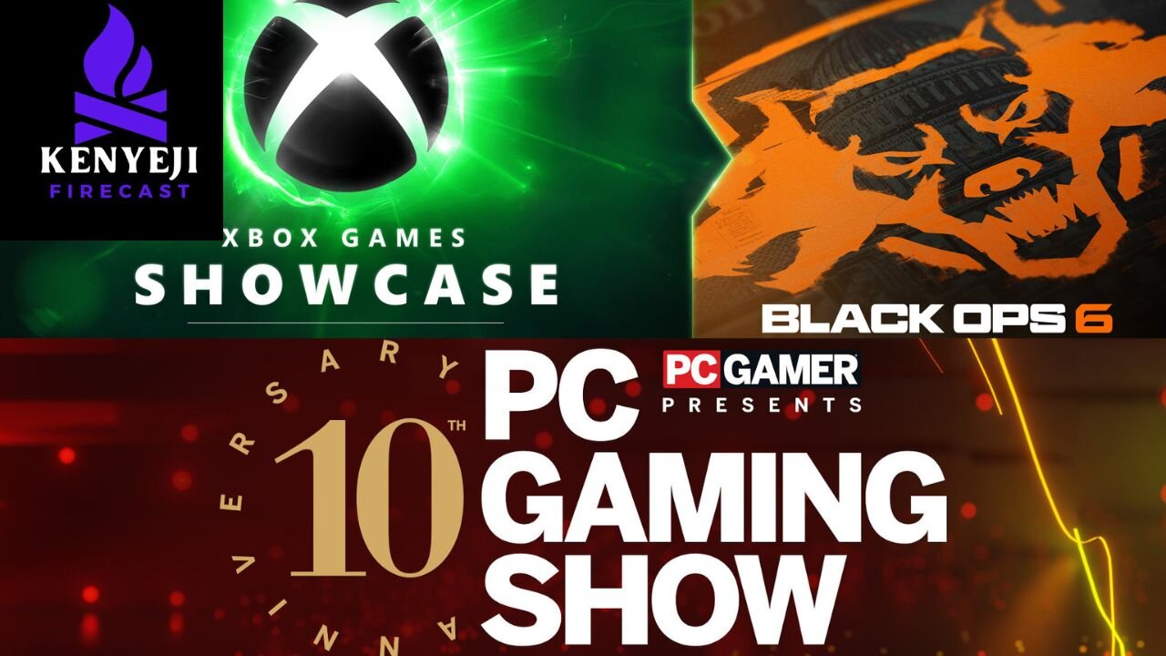 Kenyeji Watch-Along: Xbox Showcase/Black Ops 6 Reveal + PC Game Show (Summer Games Fest)