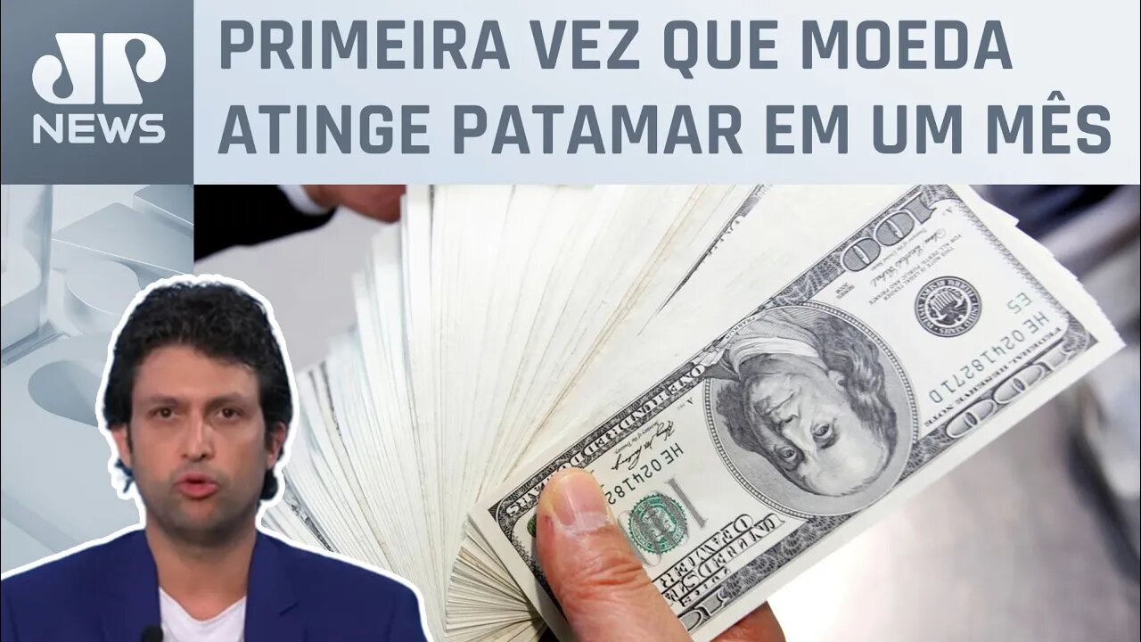 Cotação do dólar volta a cair e fecha abaixo de R$ 5; Alan Ghani analisa