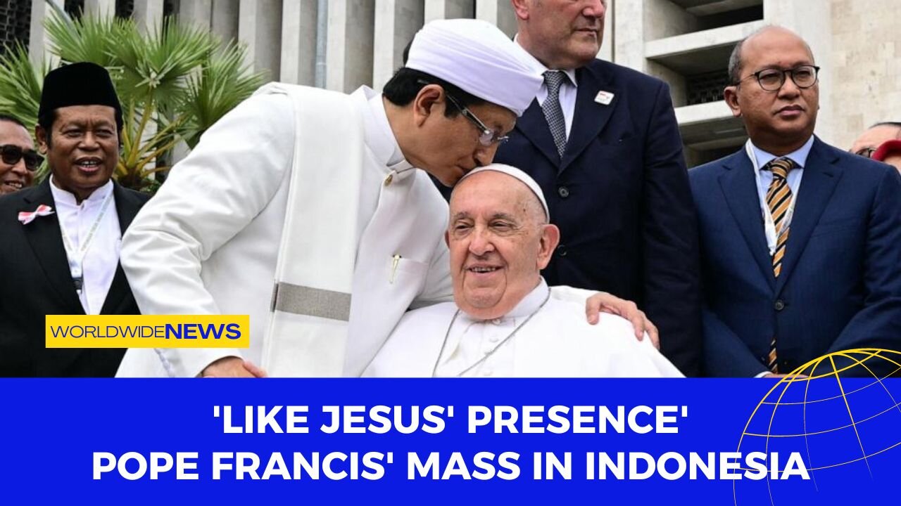 'Like Jesus' presence': Pope Francis' Mass in Indonesia