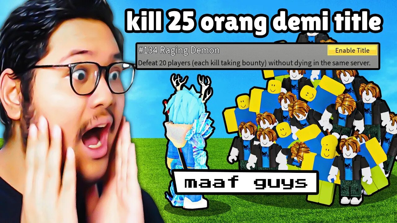 AKU DAPET TITLE PALING LANGKA DI BLOX FRUIT!?