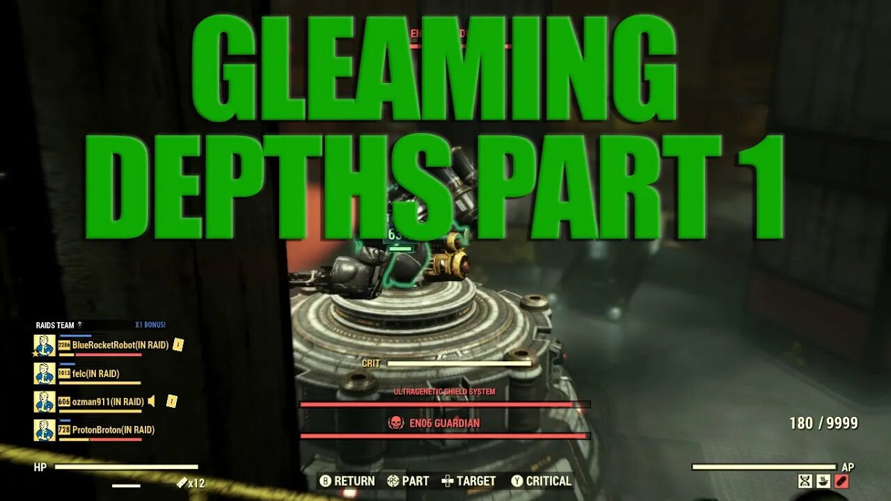 Fallout 76 PTS: Gleaming Depths Part 1 Completed / Tips.