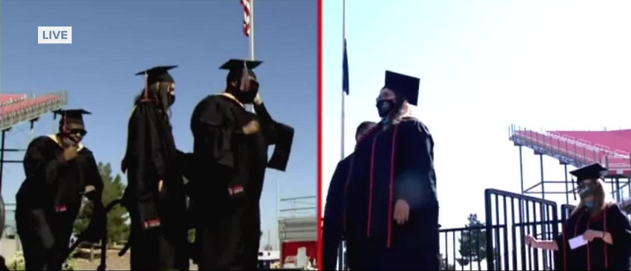 UNLV graduates get to celebrate with in-person commencement