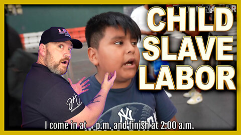 CHILD SLAVE LABOR HAPPENING IN USA!