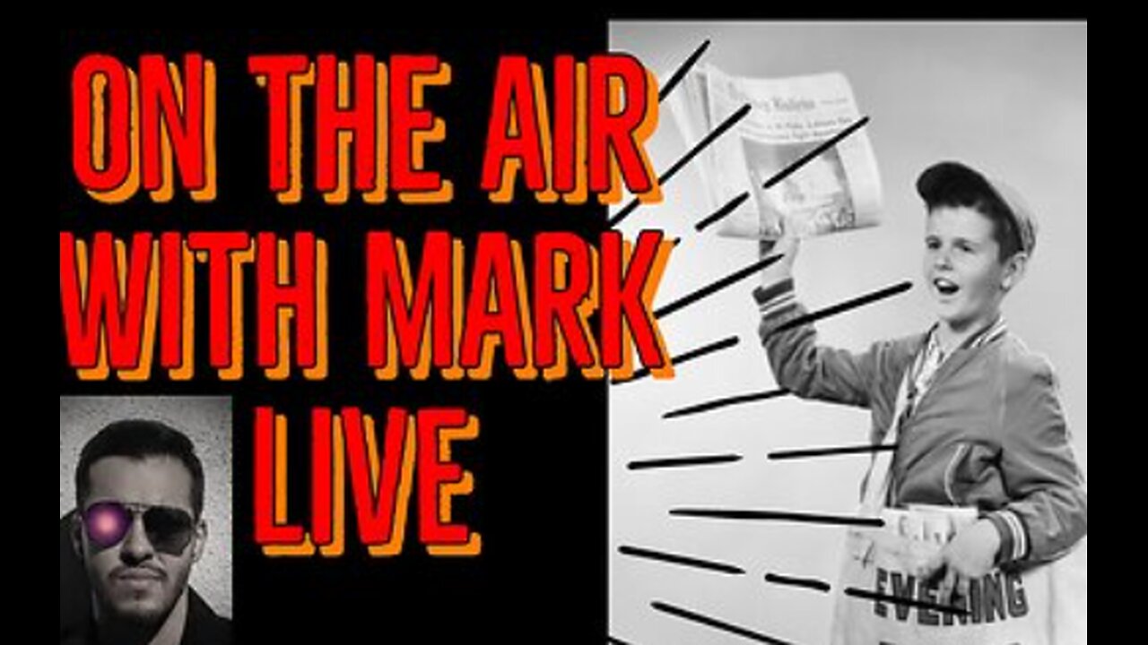 on the air with mark LIVE -after dark newsroom -