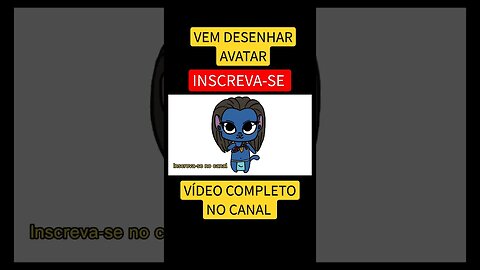 COMO DESENHAR AVATAR KAWAII FÁCIL #desenho #shorts #desenhofacil #desenholivre #desenhofofo