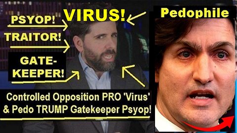 Controlled Opp PRO 'Virus' & Pedo TRUMP Gatekeeper Psyop 'The People's Voice' in Plain Sight!