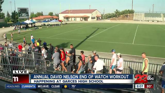 3rd Annual David Nelson End of Watch Workout