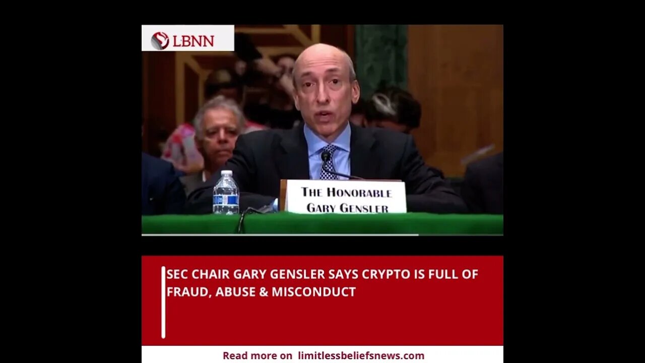 SEC Chair's Critique: Unpacking Claims of Crypto Fraud and Misconduct #cryptocurrency #cryptonews