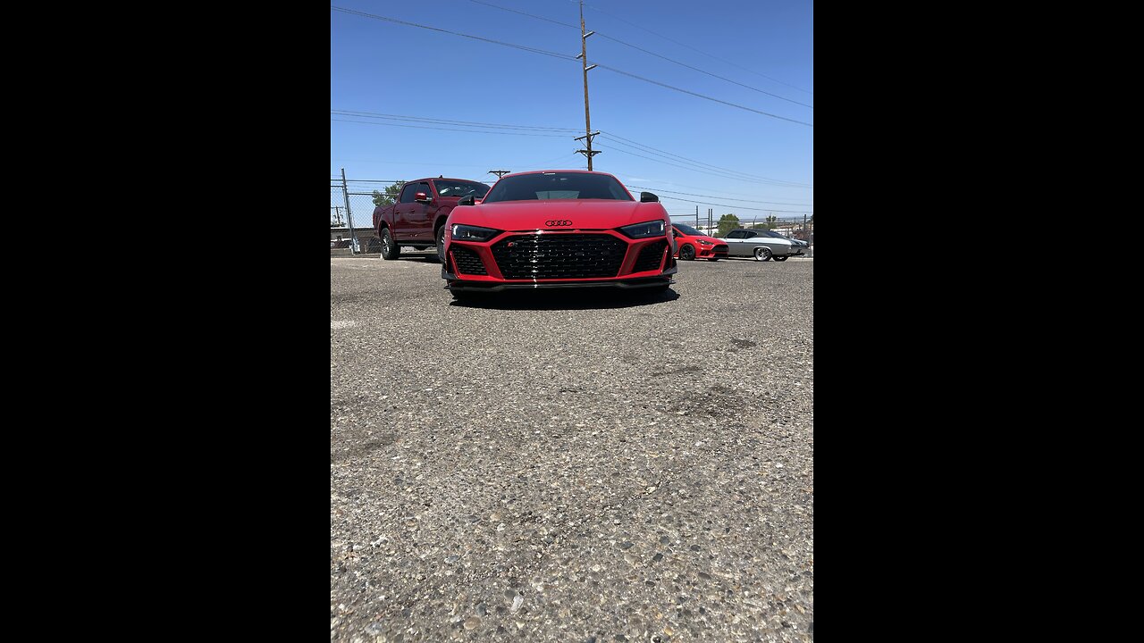 2023 R8 GT Engine bay covers removal. For VFEngineering tuning