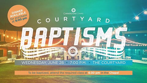 Cornerstone Chapel Leesburg,VA | 7:00 PM Service