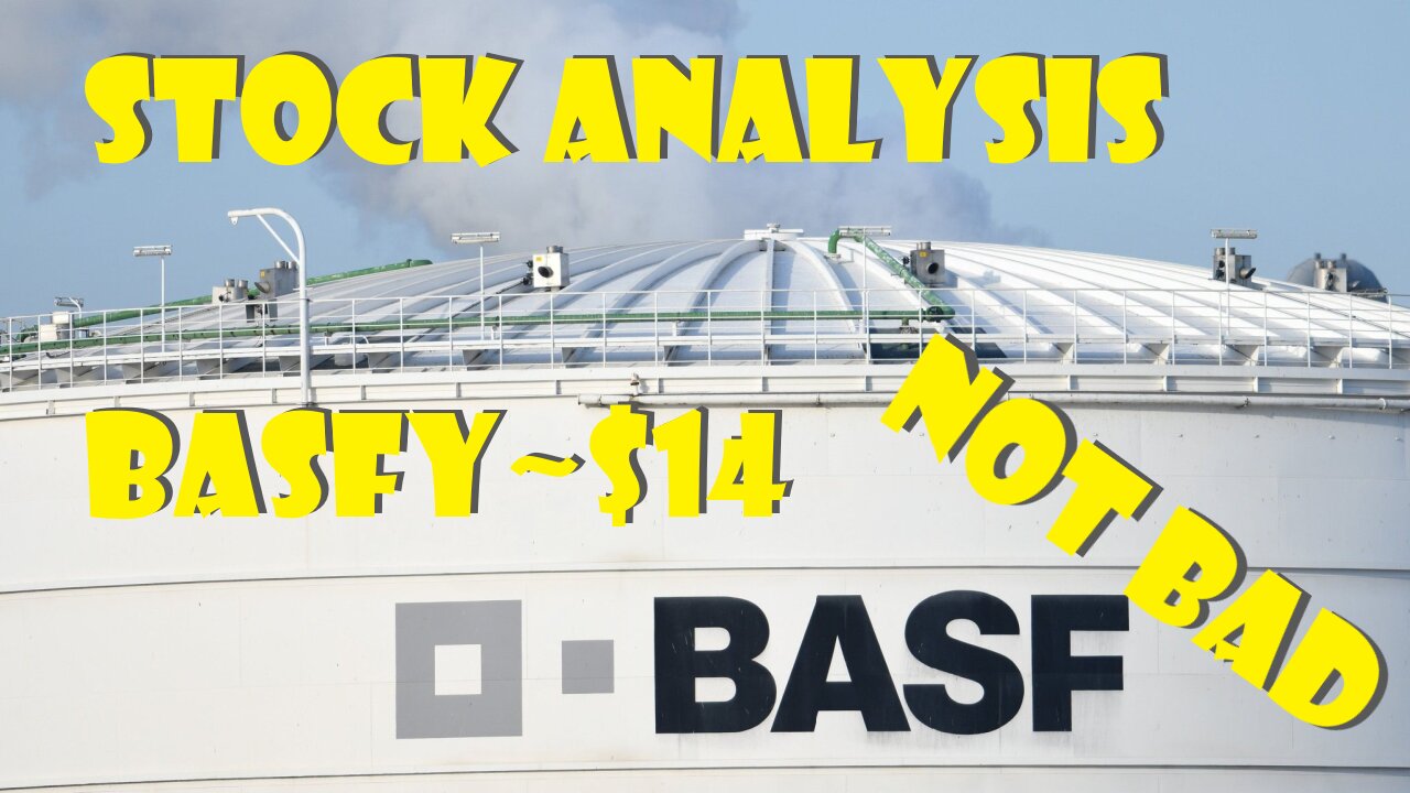 Stock Analysis | BASF (BASFY) | NOT BAD