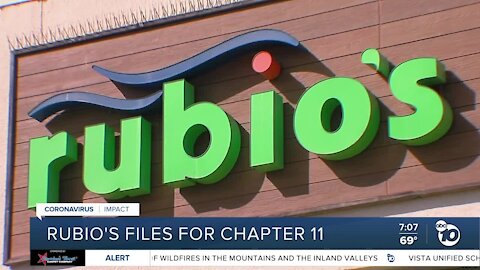 Carlsbad-based Rubio's files for bankruptcy