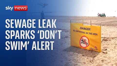 Warning to avoid swimming in sea at Devon's Exmouth beach amid sewage leak