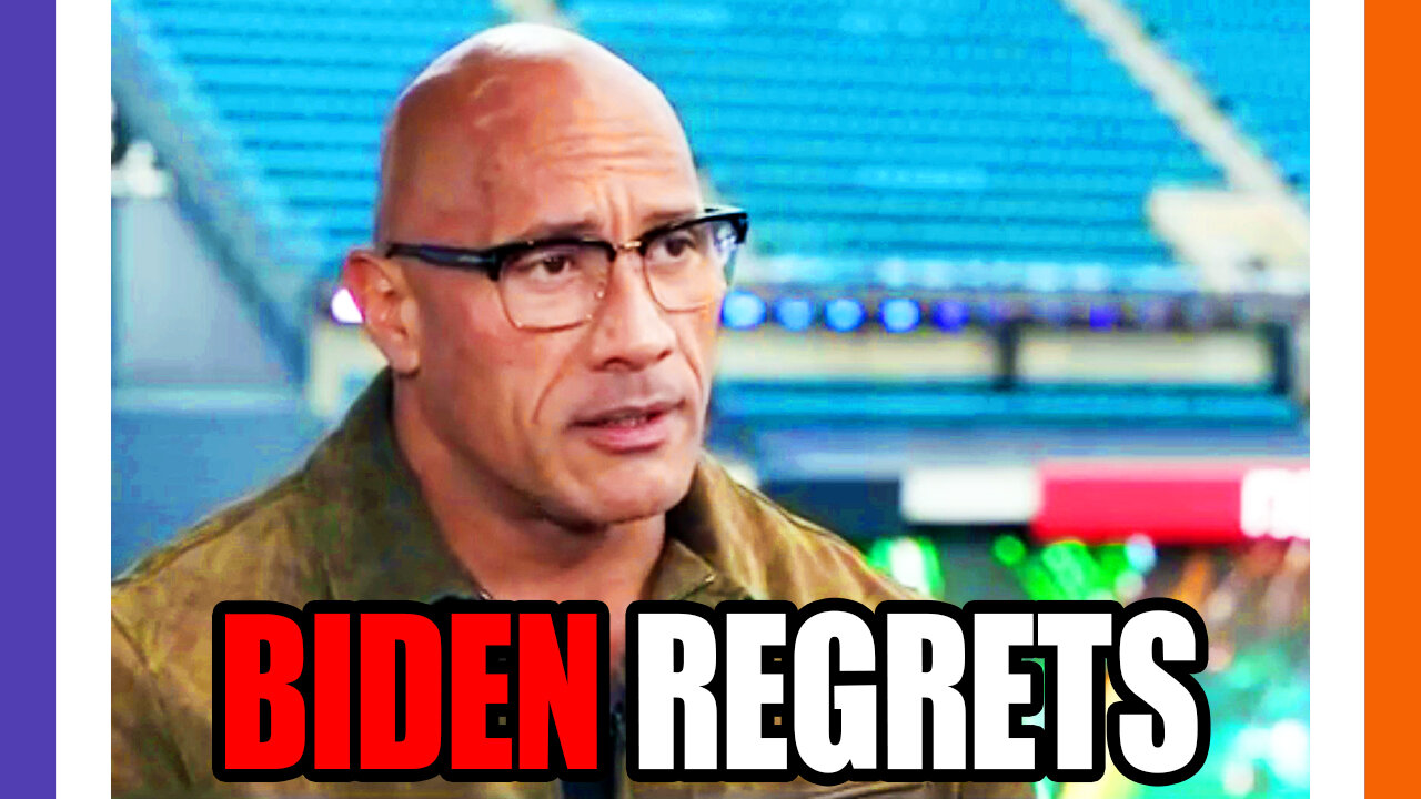 The Rock Having Biden Regrets