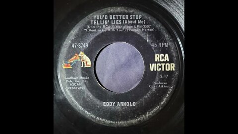 Eddy Arnold - You'd Better Stop Tellin' Lies (About Me)
