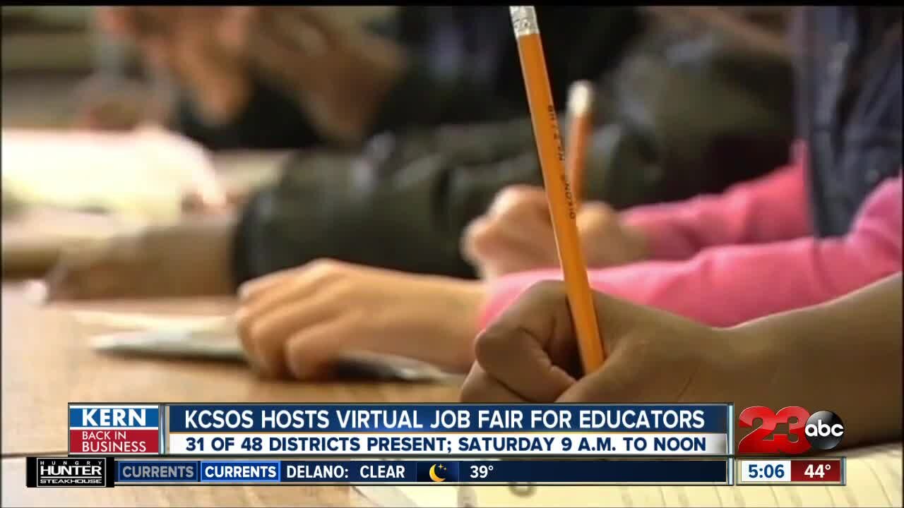 Kern County Superintendent of Schools Office to hold virtual job fair for educators