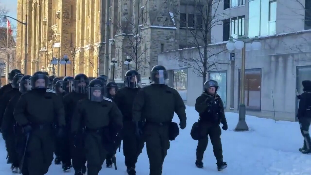 This video is not from Russia. It's from Canada