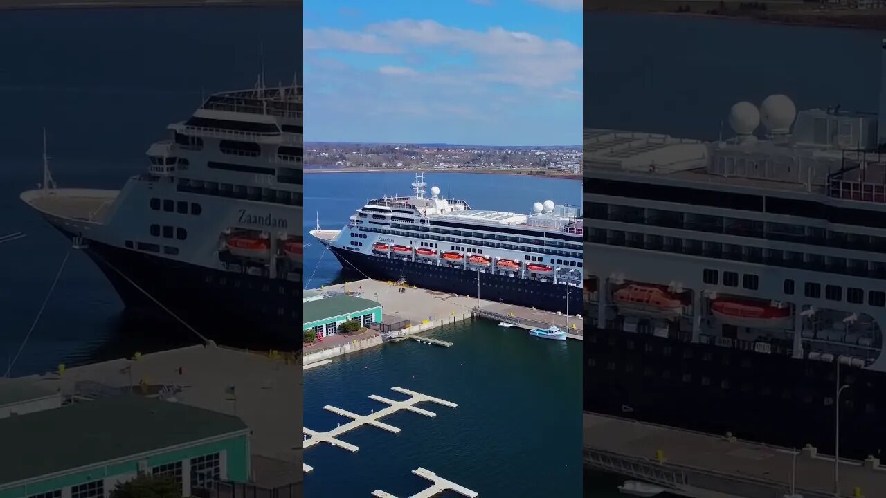 MS Zaandam Cruise Ship in PEI