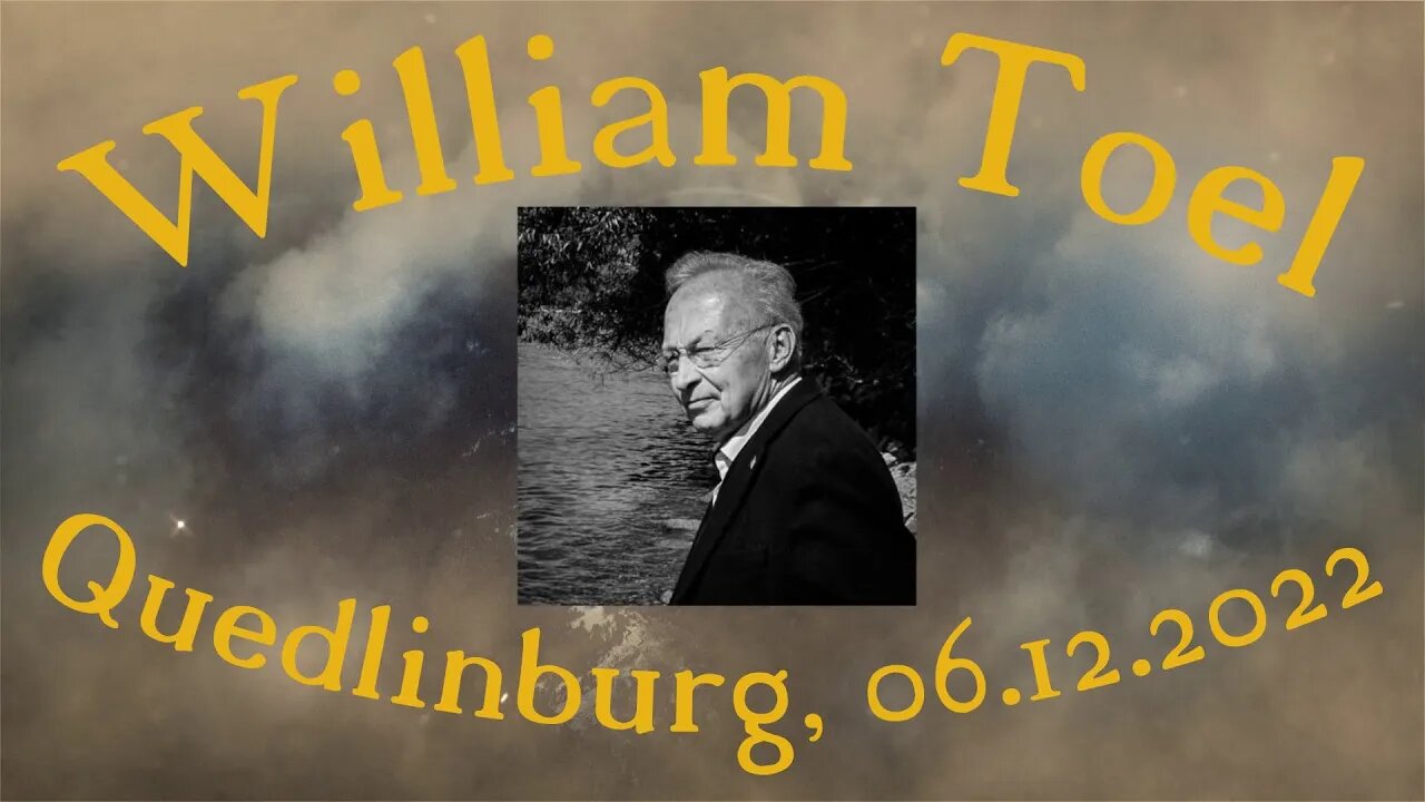 William Toel in Quedlinburg vom 06.12.2022