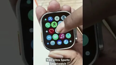 Y20 Ultra Watch #shorts #shortvideo #applewatch #youtubeshorts #wearabletechnology #apple #watchpro