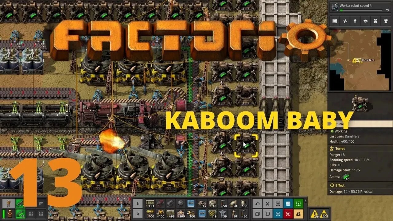 Using The Tank To Find An Iron Patch - Factorio - 13